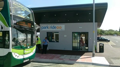 Park & Ride Auto Door Installation