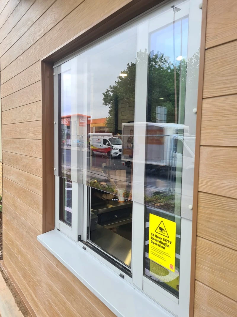 Security Screens Manchester Burger King