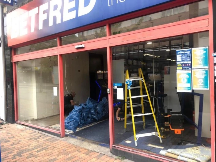 Shopfront Installed for Betfred Essex